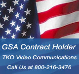 GSA Contract Holder TKO Video Communications