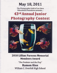 Los Alto Photographic Guild's 43rd contest brochure